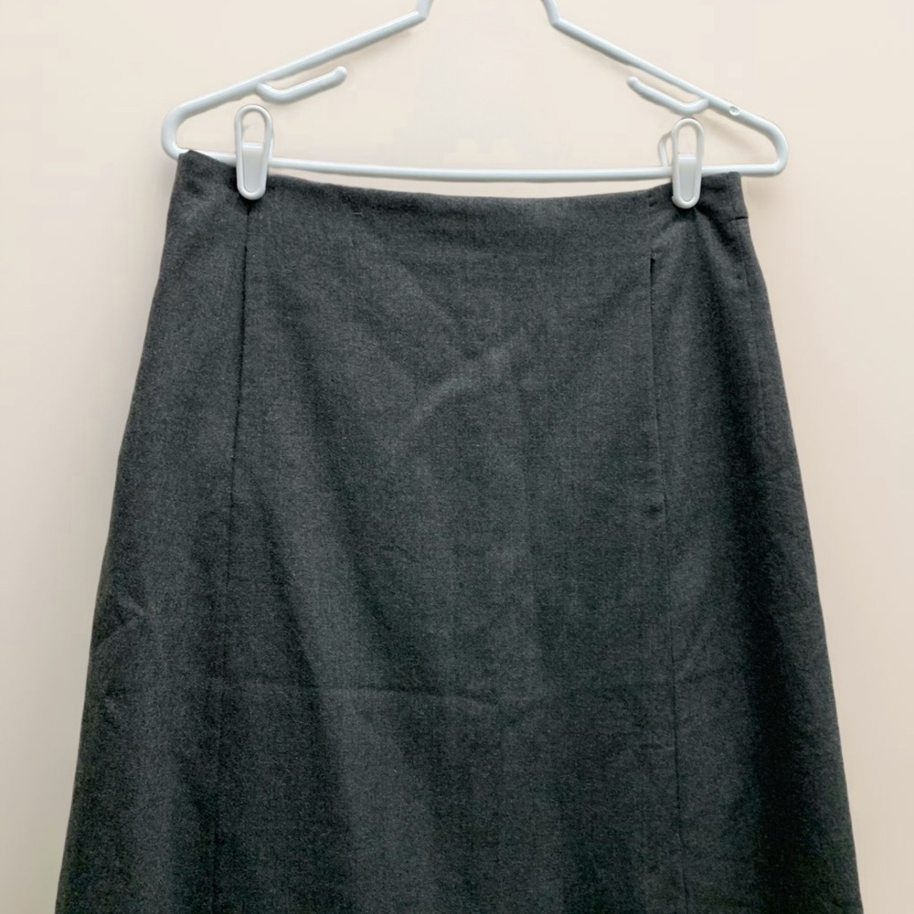 J. Crew wool suiting skirt